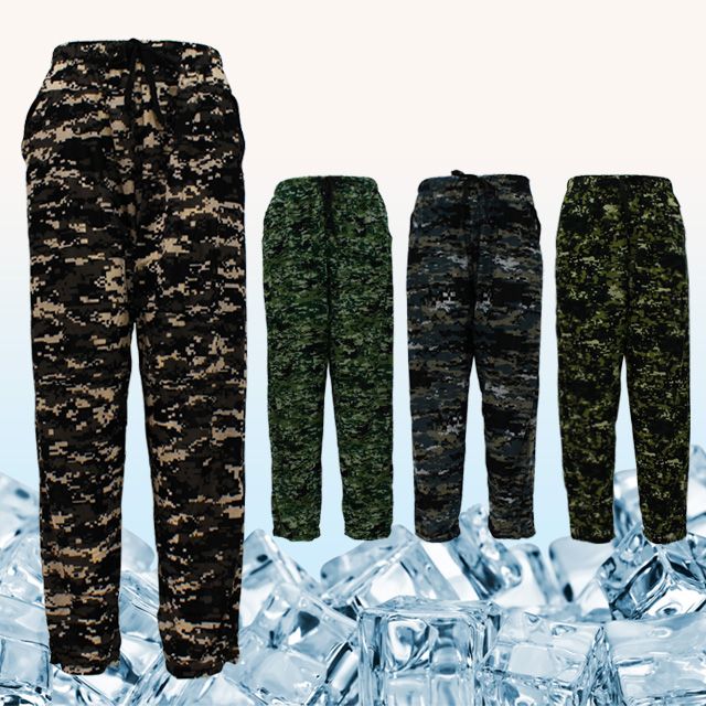 남자9부 밀리터리 랜덤 여름 바지 몸빼 쿨바지 아이 스바지 밴딩 팬츠 남자몸빼 - 상품 이미지