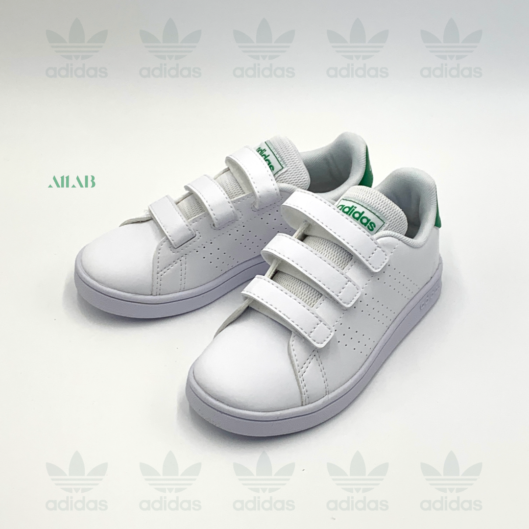아디다스 키즈 어드밴티지 CF C 화이트그린
