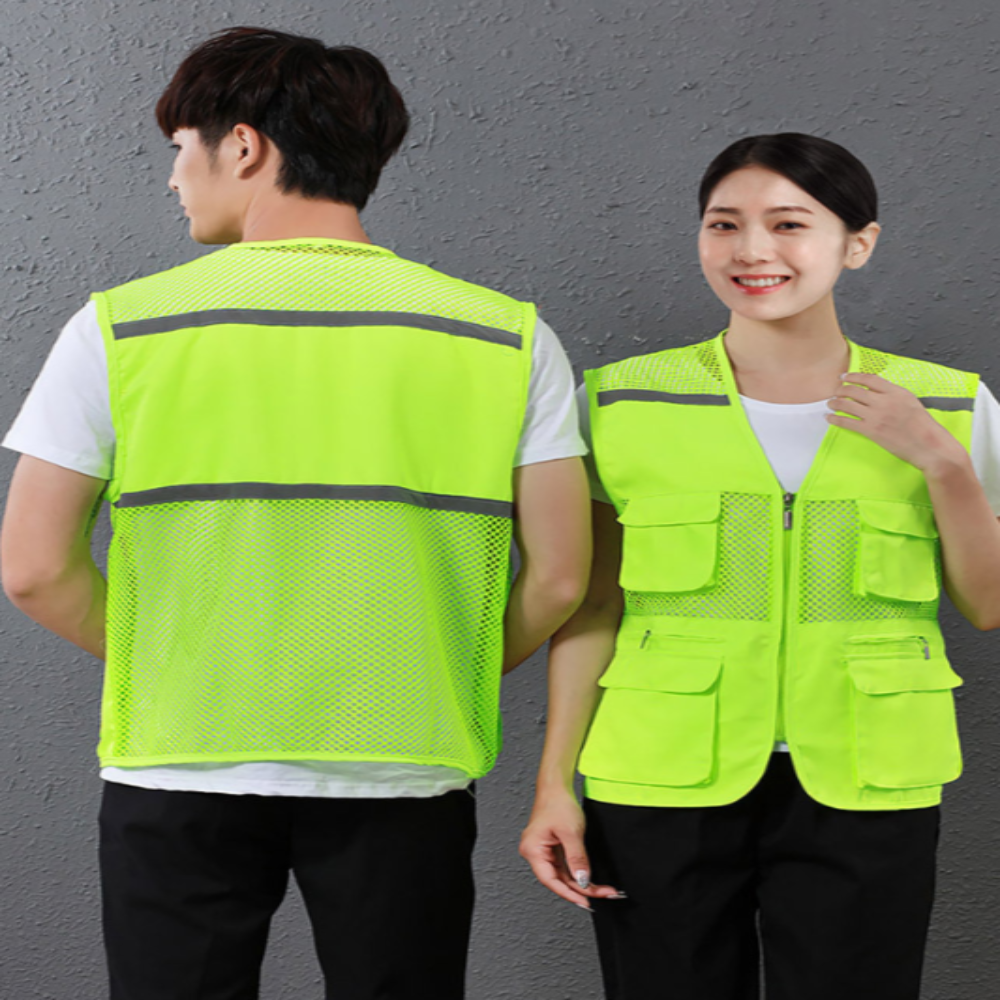 여름 냉감 경량 메쉬 아이스 얼음 쿨 작업 조끼 등산 망사 낚시 빅사이즈 베스트 - 상세 이미지 5