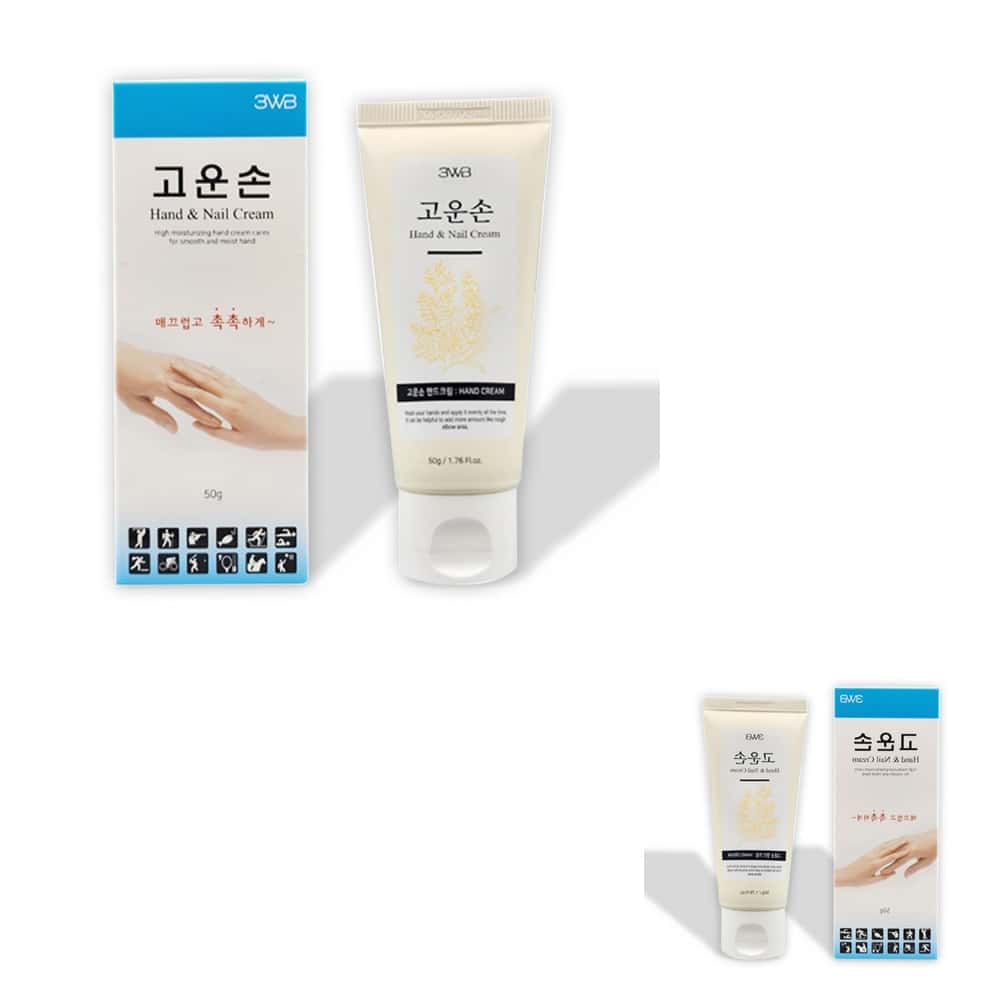 손보호 고운손 흡수빠른 촉촉한 트러블개선 50g 케어 핸드크림 데일리 보습력 강화 : 스마트살림