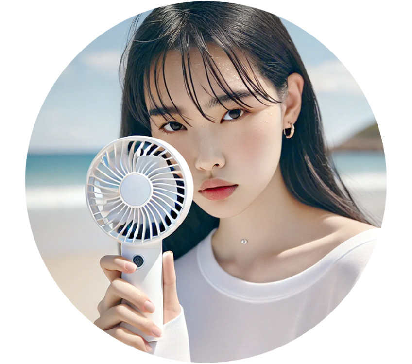 클래파 냉각 휴대용 선풍기 미니 손풍기 핸디 손선풍기 판매처 상세 정보 이미지 2