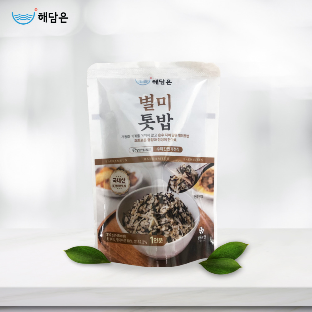 해담은별미톳밥210g, 전복내장미역국300g 5+5 - 상품 이미지