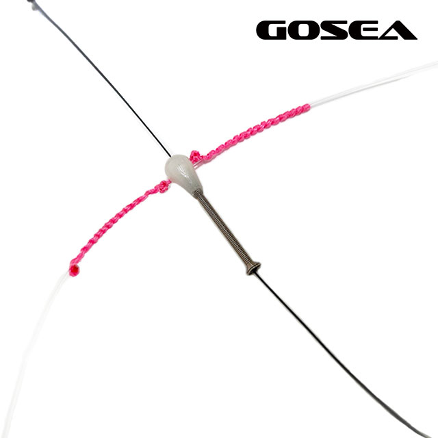 GOSEA 스프링 면사매듭 갑오징어 채비 GSF-C2 단차조절 에스테르 가지채비 - 상세 이미지 2