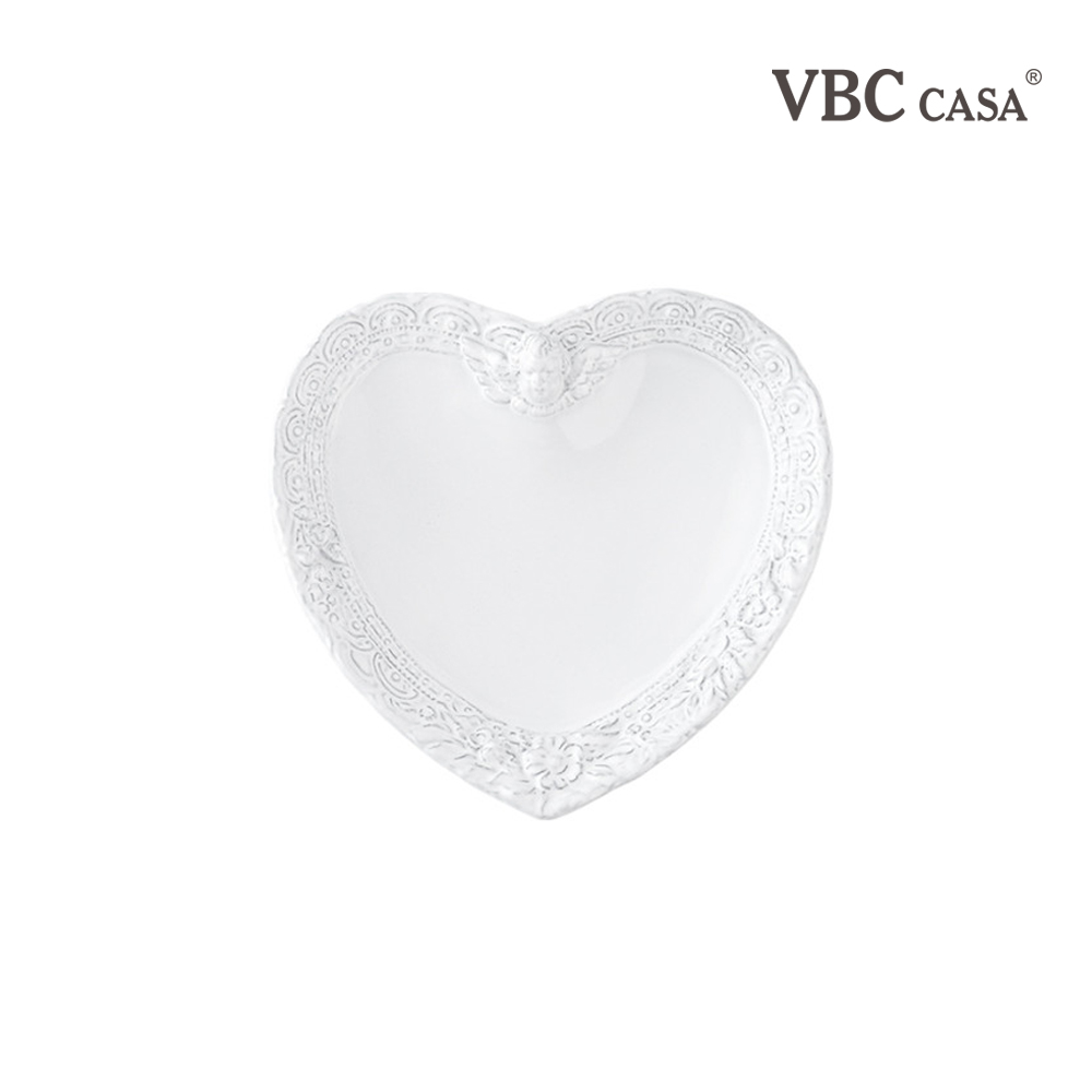 VBC까사 까메오 이태리 빈티지 수입 그릇 / 16cm, 엔젤 하트접시 - 상세 이미지 3