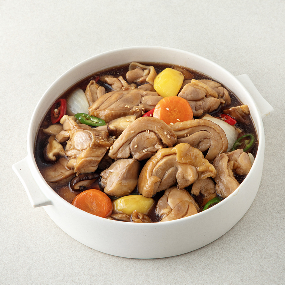 고급진 순살 안동찜닭 대용량 2kg (냉장) - 메인 이미지