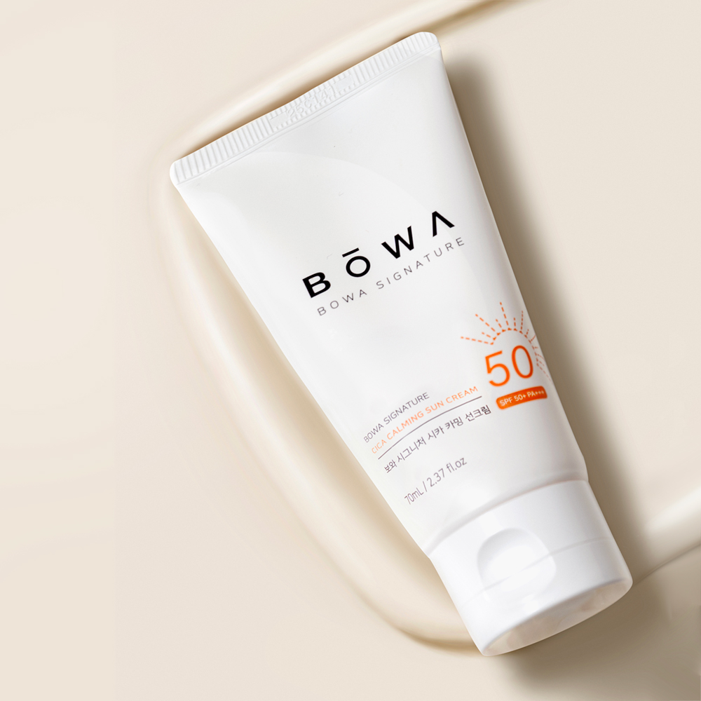 보와 시그니처 시카 카밍 선크림 백탁 밀림없는 혼합자차 선블록 SPF50+ PA+++ 70ml - 상품 이미지