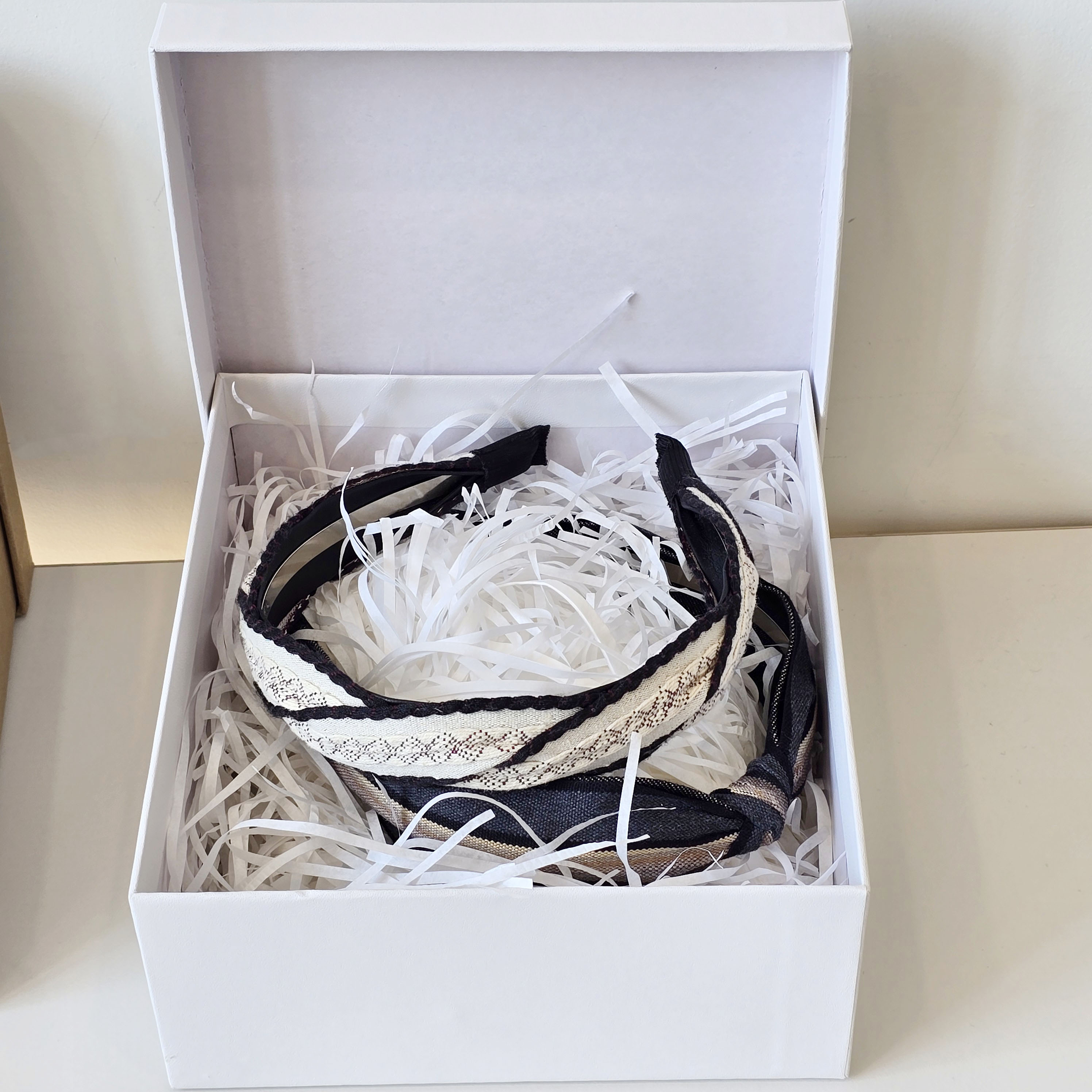 튼튼한 무지 답례품 선물상자 싸바리박스 종이 포장박스 이미지 2