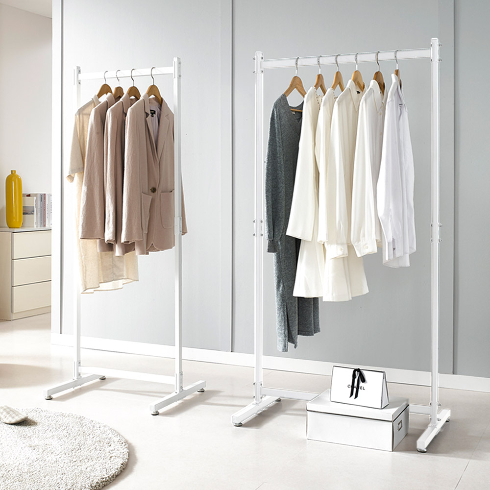 철제 1단 행거 스탠드 옷걸이 드레스룸 원룸 옷가게 옷장 400