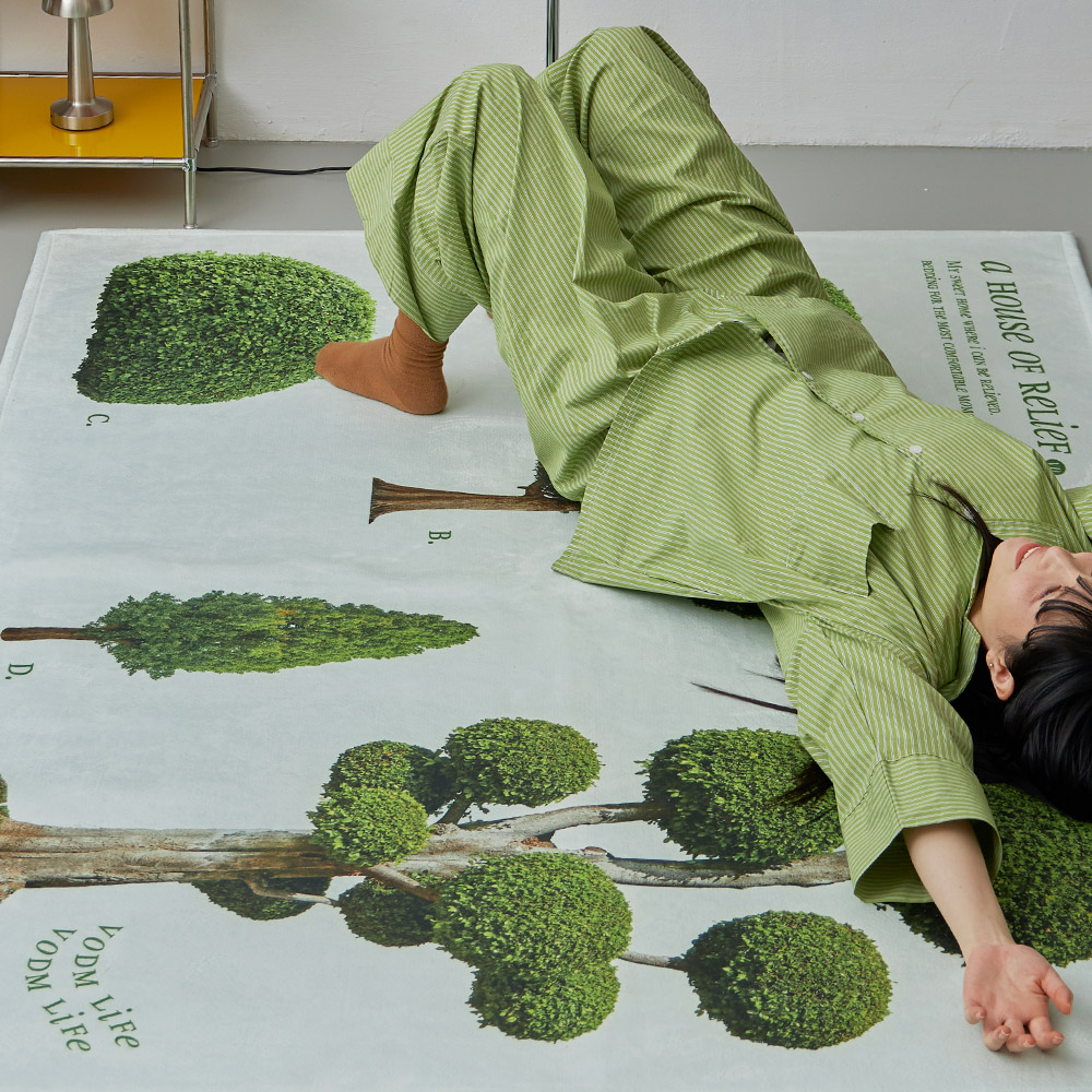 Objet Rug Plantree, 100x150cm 이미지 7
