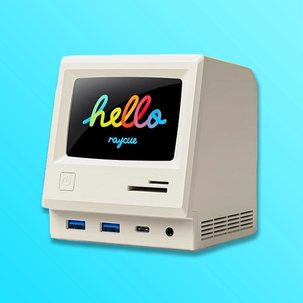 RayCue 128K SE  도킹스테이션  C타입  USB 허브 3.0 멀티 어댑터 13 IN 1 멀티 허브 - 상품 이미지