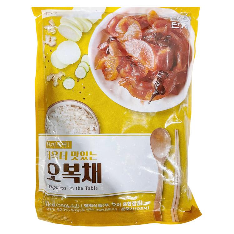 오복채 1KG/(주)반찬단지 : 장보자닷컴