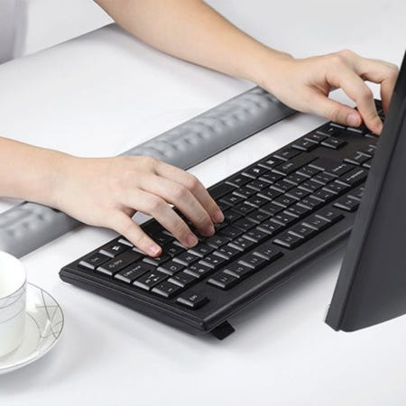 손목보호 키보드 패드 터널증후군 컴퓨터 마우스 사무실