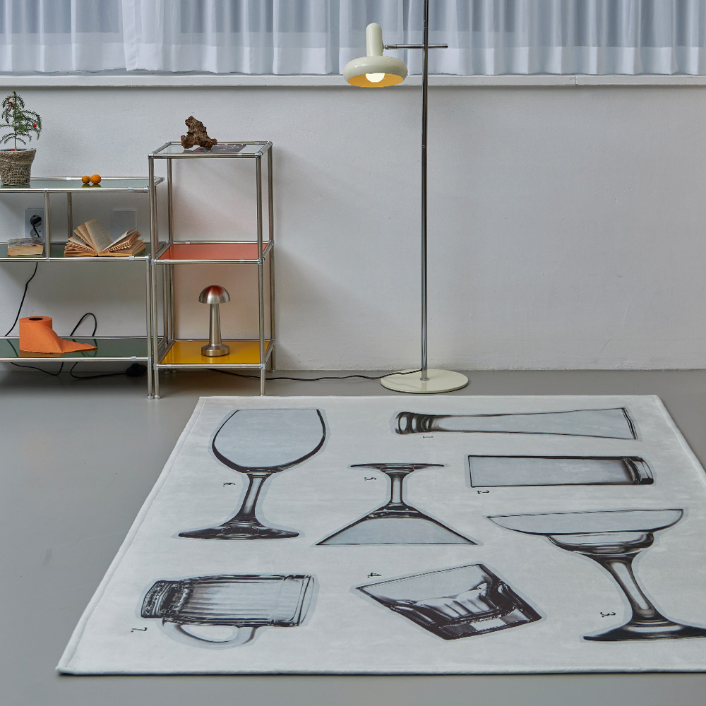 Objet Rug Glass, 170x230cm 이미지 8