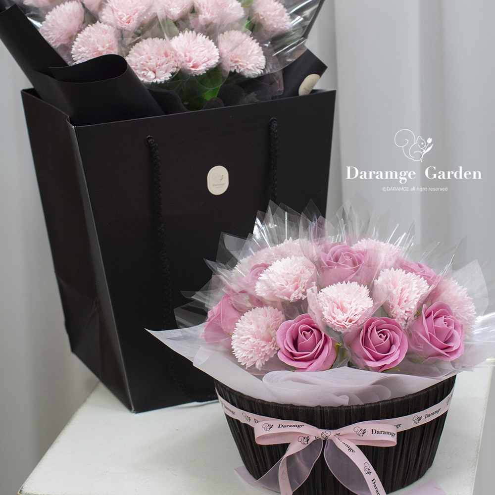 어버이날 카네이션 비누꽃 용돈 현금바구니 꽃바구니 부모님 선물