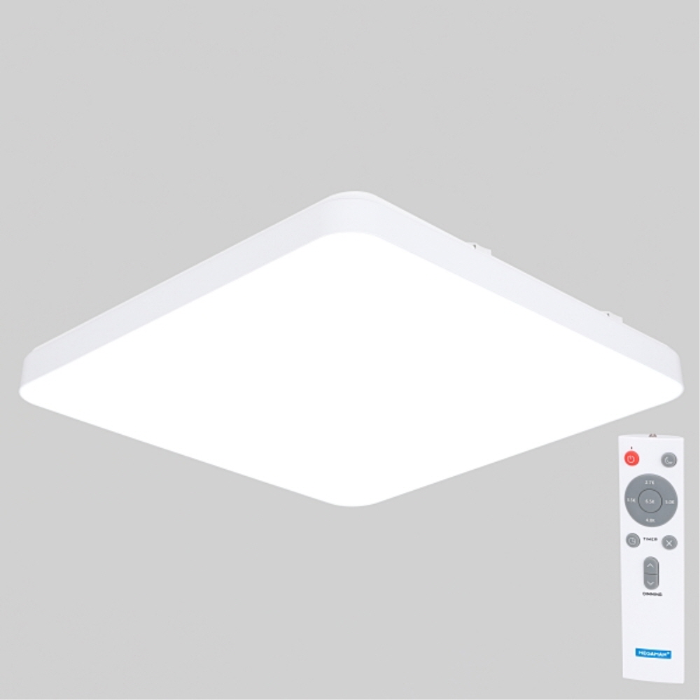 LED PREMIUM M2 시스템 사각 리모컨 방등 60W 플리커프리 전등 조명 메가맨 - 상세 이미지 2