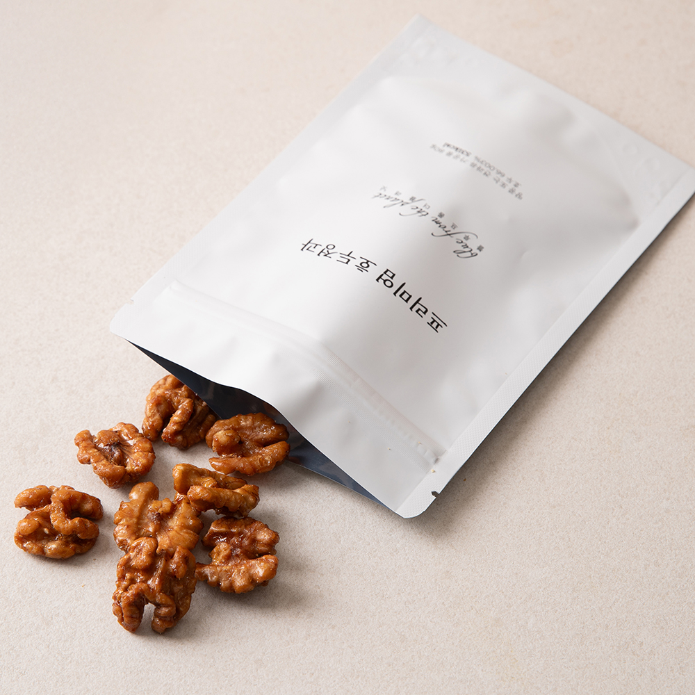 호두정과 답례품 호두강정 결혼식 결혼 조문 선물 보틀스몰 헨드라이팅 이미지 8