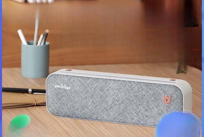 열전사프린터 가정용 A4용지 직접 소형 USB 페이지 제트 회색 공식 표준 구성(기계 + 용지 1롤) - 상품 이미지