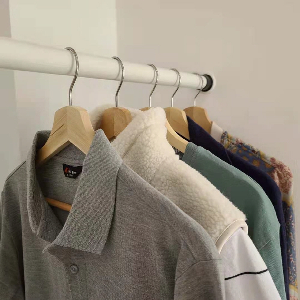 압축봉 무타공 커튼봉 옷걸이 행거 힘센 70-110cm 화이트