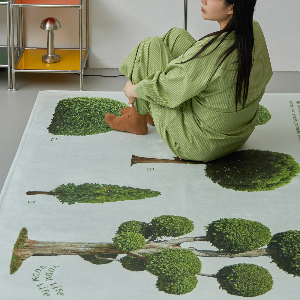 Objet Rug Plantree, 100x150cm - 상세 이미지 3