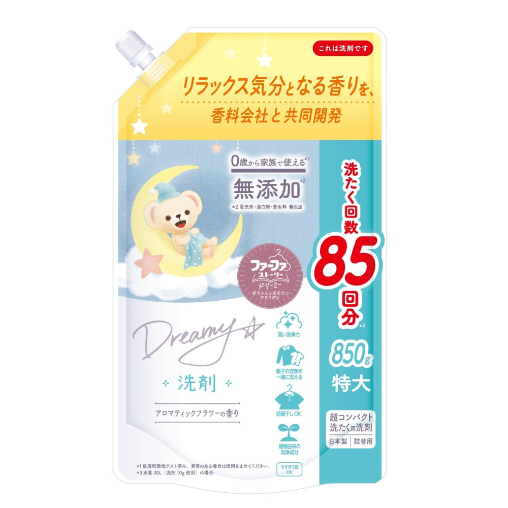 파파스토리 드리미 세탁 세제 850g, 아로마틱 플라워, 1개