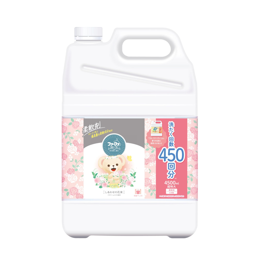 파파스토리 일본 섬유유연제 리필용 행복의 꽃다발, 4500ml, 1개