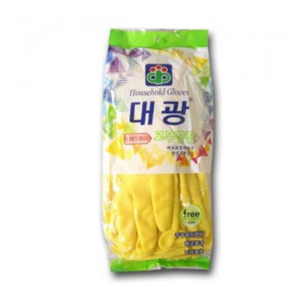 고무 장갑 청소 주방 위생 설거지 손빨래 라텍스 빨래 : 똘복몰