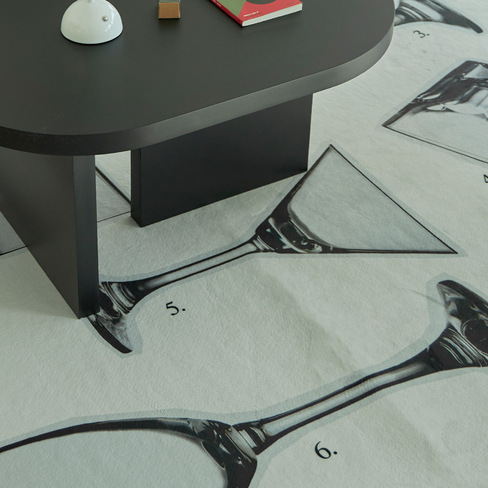 Objet Rug Glass, 100x150cm - 상세 이미지 4