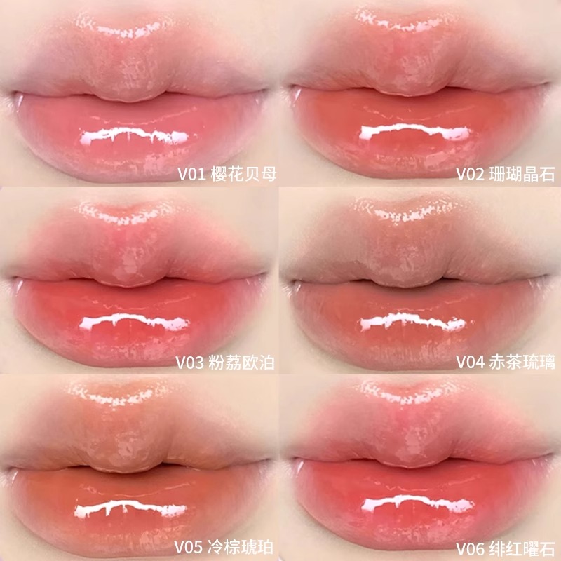 핑크베어 안묻어나는립스틱 촉촉한 보습 립스틱 리본립스틱 슈가글로시 - 상세 이미지 2