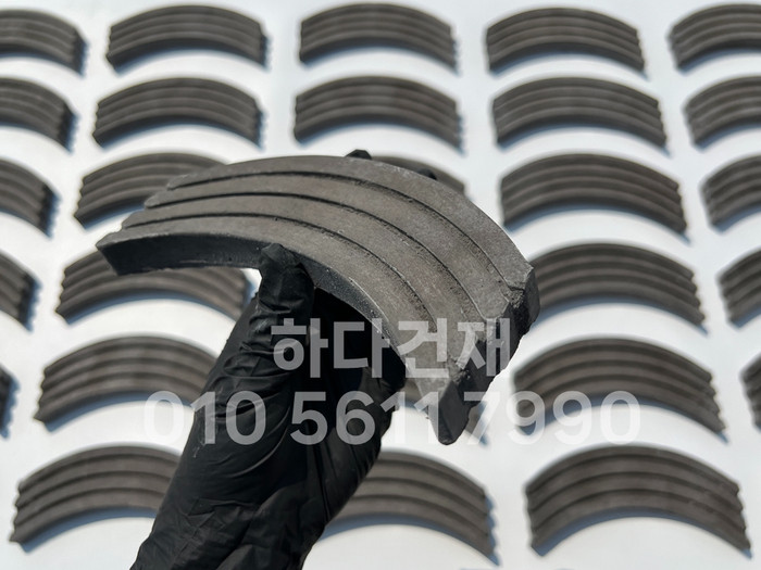 곡선와편 골지타일 U와편 / 하다건재 전통담장타일 와편타일