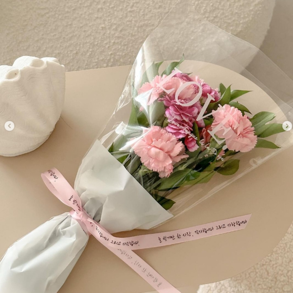 어버이날 카네이션 생화 꽃다발 - 상세 이미지 4
