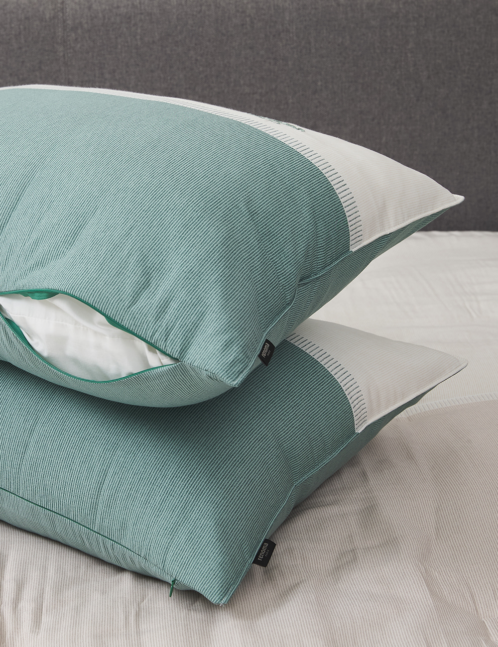 레노마 홈 윌슨모달 차렵이불 텐셀모달100% 2가지 색상 여름용 그린, Q(퀸)