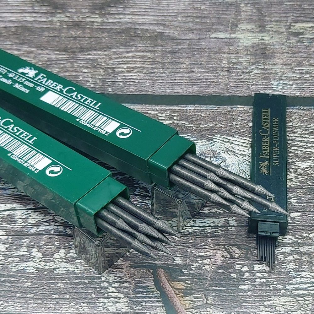 (무배/당일출발) 파버카스텔 3.0mm(3.15) 홀더심 홀더샤프심 문구반점 필기구 수입펜 : 깜동반