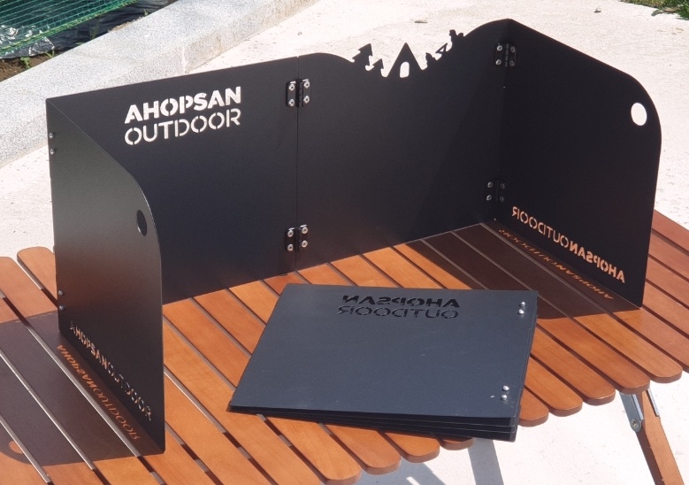 아홉산캠핑 캠핑버너 구이바다바람막이 윈드스크린 M사이즈