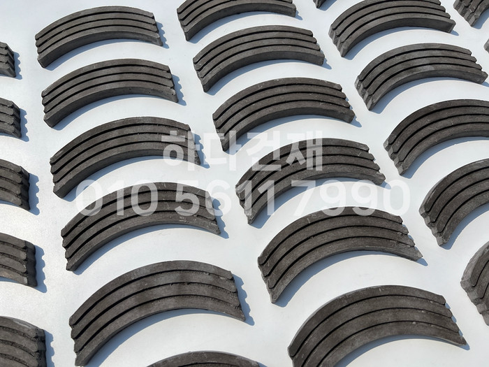 곡선와편 골지타일 U와편 / 하다건재 전통담장타일 와편타일