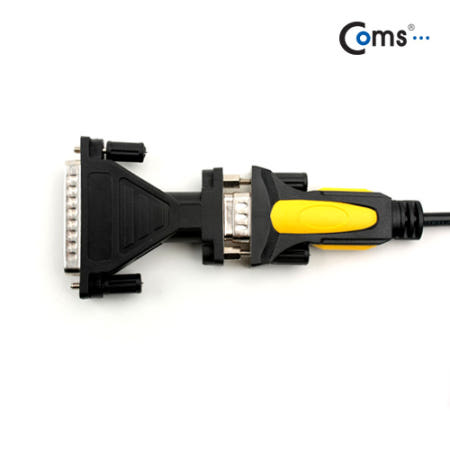 USB시리얼케이블 9핀 25핀 변환젠더 D-sub 프린터포트 연결선 U9375LC