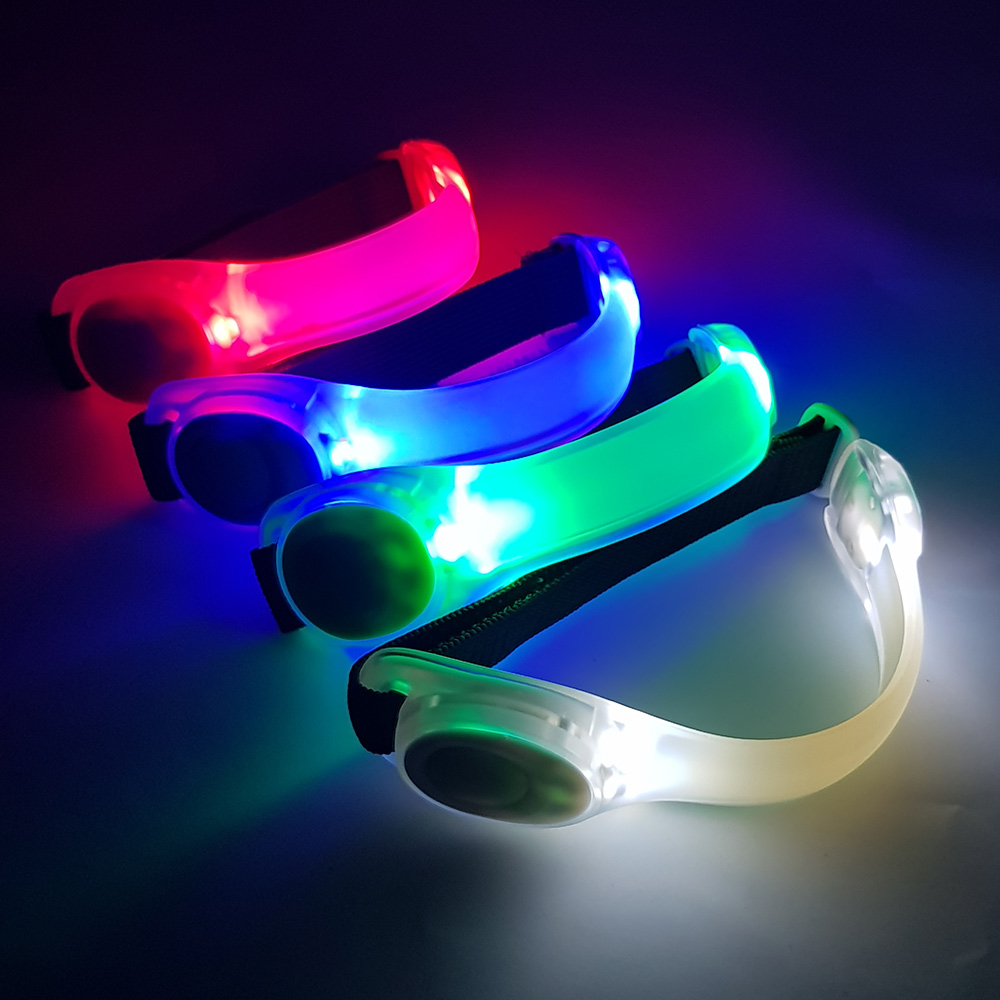 led 암밴드 야광 발광 밴드 야간 라이딩 자전거 조깅 - 상세 이미지 4