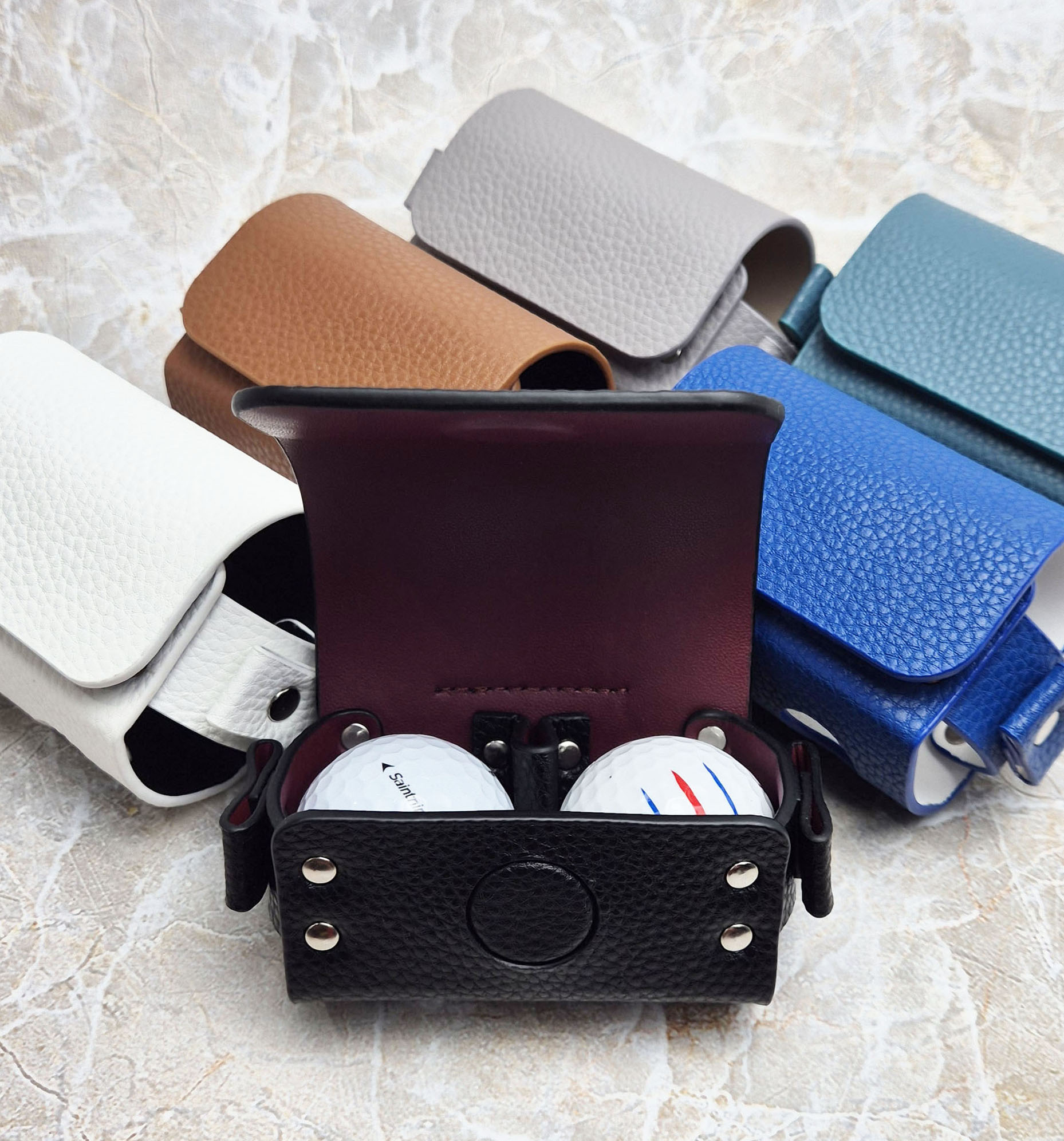 골프 공 볼 골프공 골프볼 케이스 주머니 파우치 가방 골프공파우치