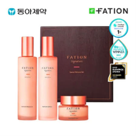 [동아제약] 파티온 시그니처 노스캄 스킨케어 3종세트(소프너+로션+크림)+쇼핑백증정