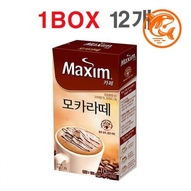 오예 원터치 커피믹스 12개 부드러운 모카라떼 포켓용 간편 : 오예 스토어