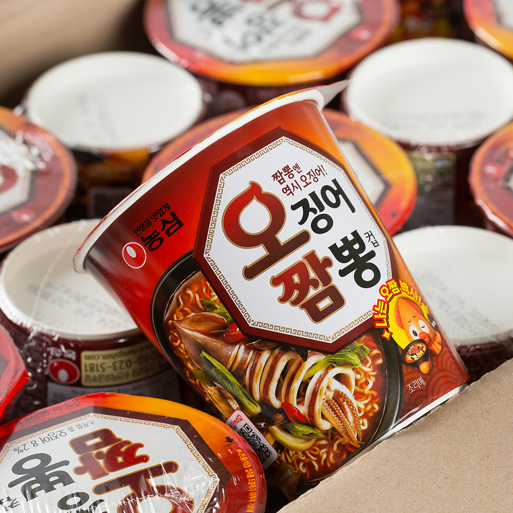 농심 오징어짬뽕컵 67g 1입 - 상세 이미지 3