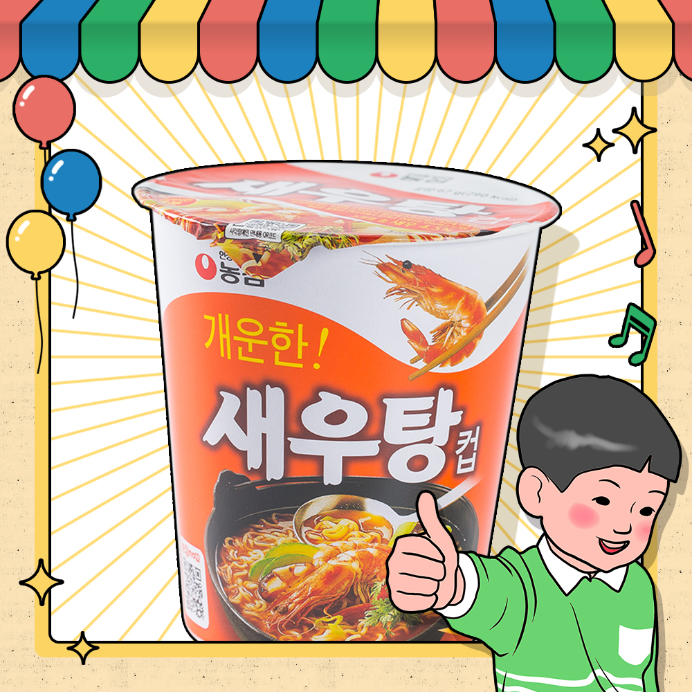 농심 새우탕소컵 67g 1입 - 상세 이미지 4
