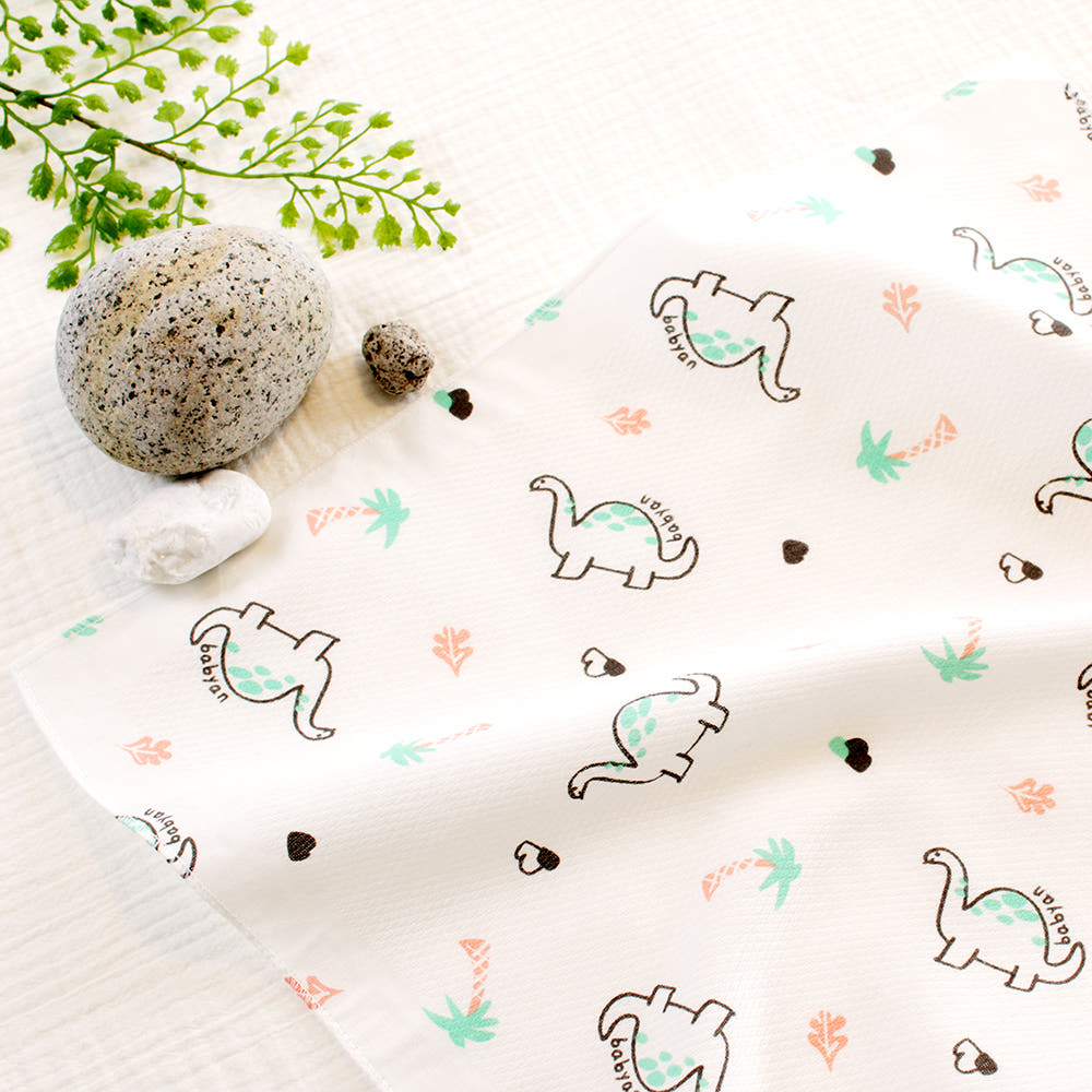 베이비앙 국내산 무형광 신생아 아기 유아 순면 캐릭터 나염 가제 엠보손수건 10장(혼합가능)