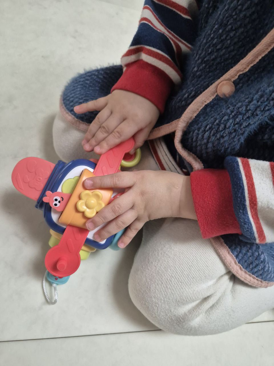 아기장난감 몬테소리교구 펭귄큐브 오감발달 아기교구후기