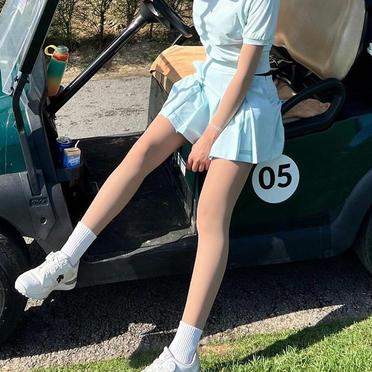 골프스타킹 골프레깅스 자외선차단 40D 사계절골프웨어