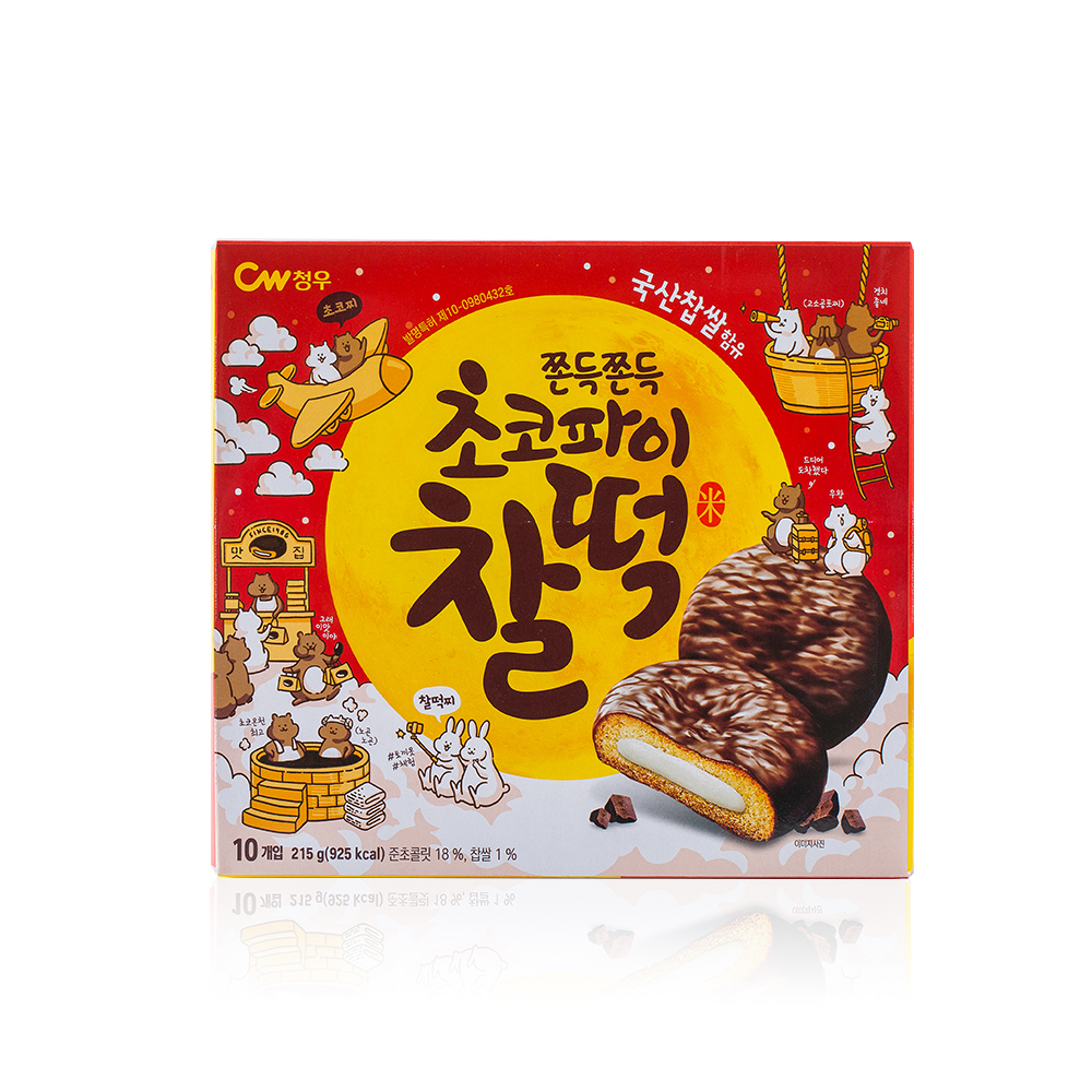 청우 청우 찰떡초코파이 215g 1입 - 상품 이미지