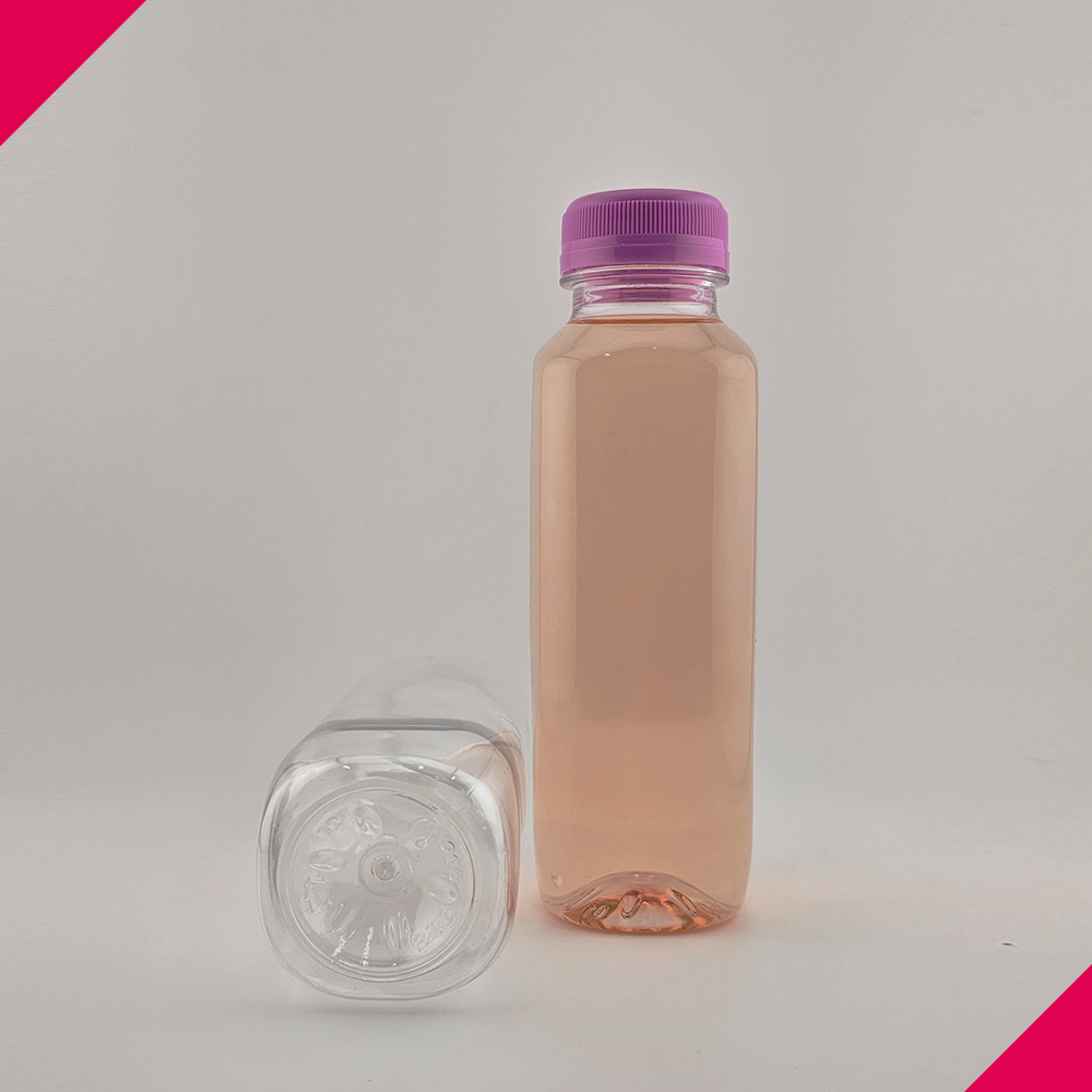 [보틀스] 350미리 350ml 사각 페트병 공병 플라스틱병 주스병 더치커피 콜드브루 보틀 - 상품 이미지