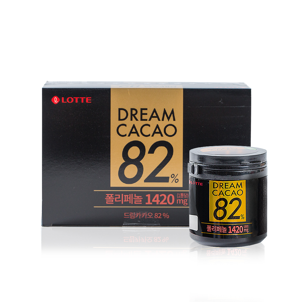 롯데 드림카카오 82프로 86g 6입 - 상품 이미지