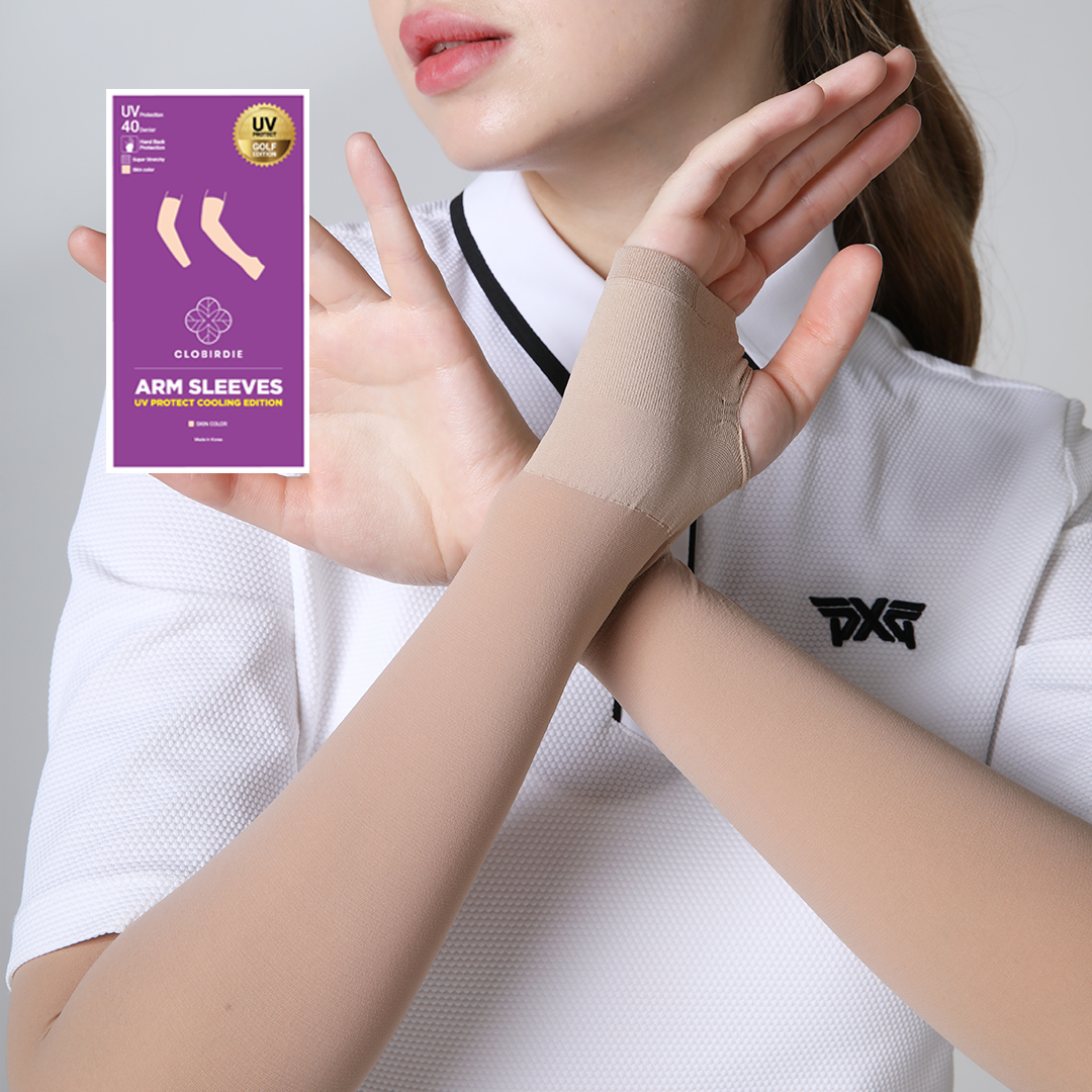 크로버디 자외선차단 살색 손등 팔토시 쿨토시 암스타킹 골프 테니스 운전 여성 남성 - 상세 이미지 3