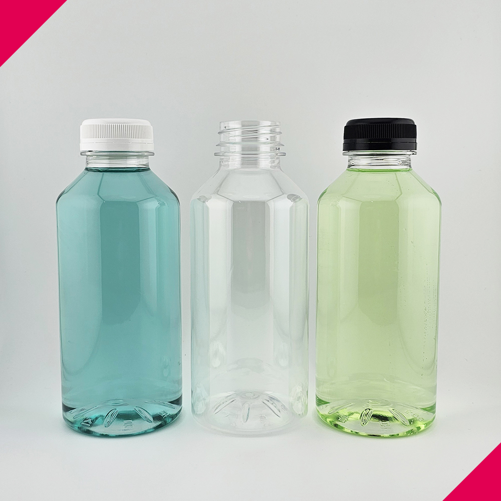 (123개) 500ml 500미리 우유원형 페트병 PET병 주스 더치커피 콜드브루 공병 - 메인 이미지
