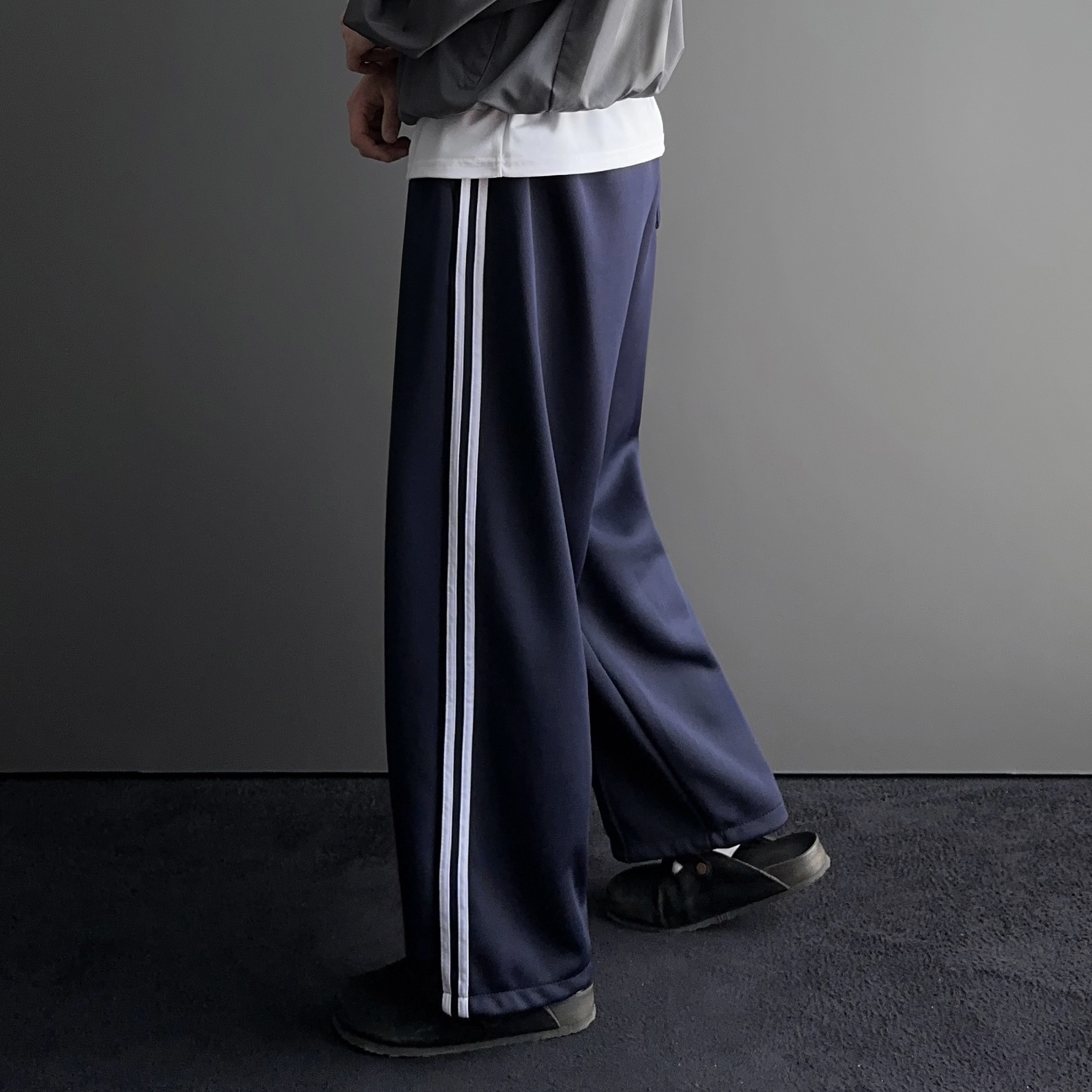 남자트랙팬츠 남자와이드트레이닝팬츠 통큰바지 - 상세 이미지 4